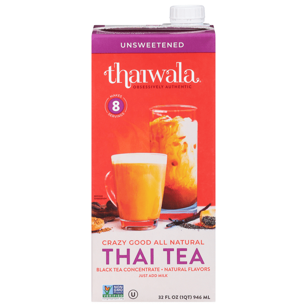 Save on Thaiwala Thai Tea Concentrate Unsweetened All Natural Order