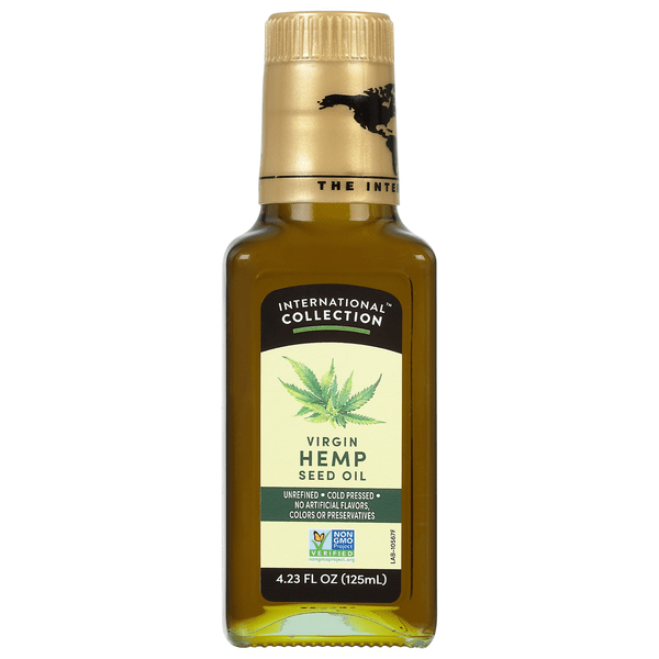 Save on International Collection Virgin Hemp Seed Oil Order Online