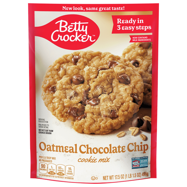 Save on Betty Crocker Cookie Mix Oatmeal Chocolate Chip Order Online