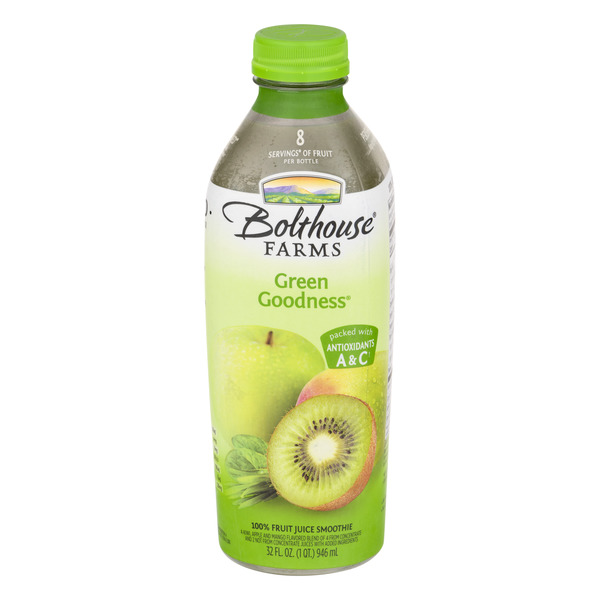 Save on Bolthouse Farms Green Goodness 100 Fruit Juice Smoothie Fresh