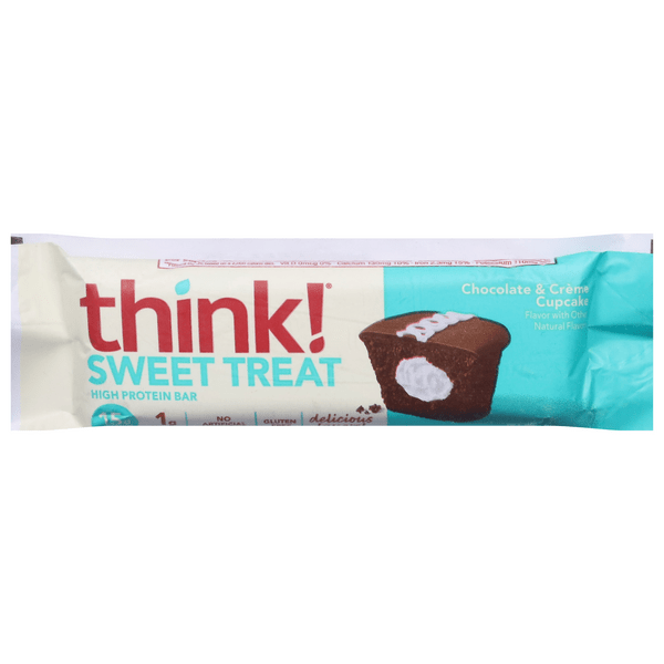 Save on think! Sweet Treat High Protein Bar Chocolate & Creme Cupcake Order Online Delivery