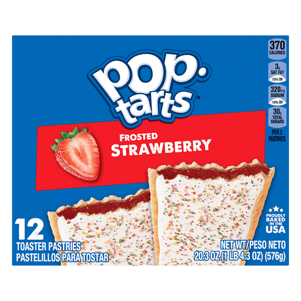 Save on PopTarts Toaster Pastries Frosted Strawberry 12 ct Order