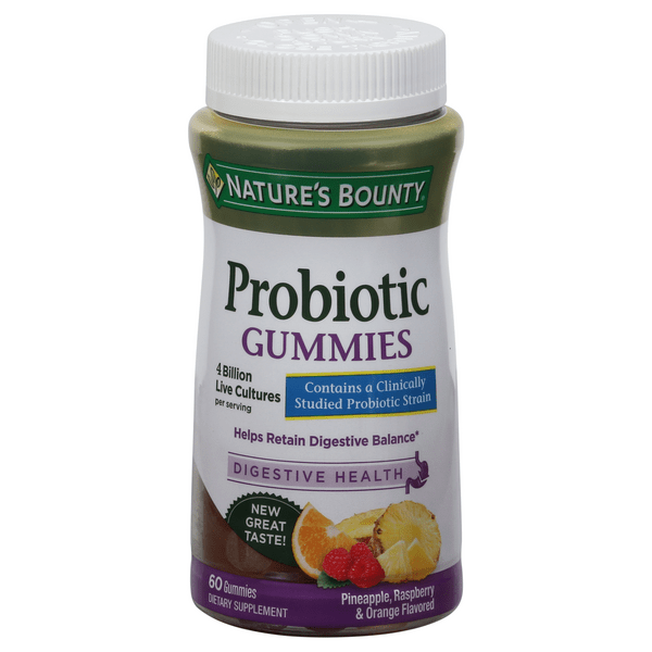 Save on Nature's Bounty Probiotic Gummies Digestive Health Assorted