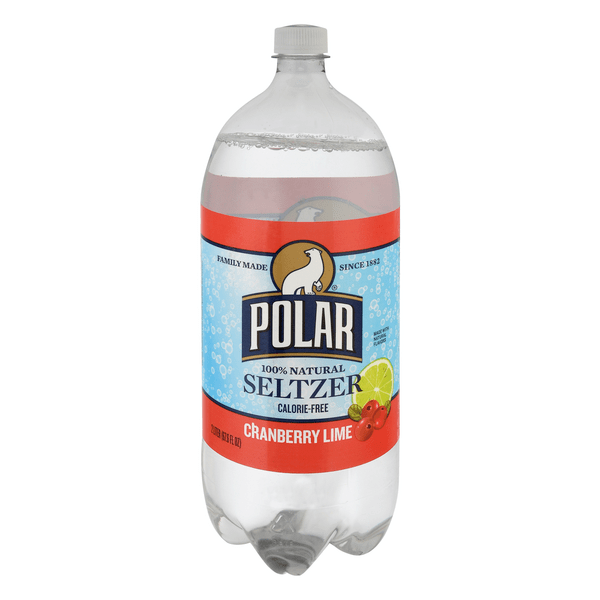 Save on Polar Seltzer Water Cranberry Lime 100 Natural Calorie Free