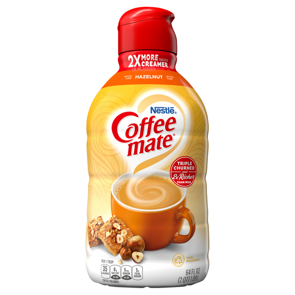 Save on Nestle Coffeemate Flavored Coffee Creamer Hazelnut Order Online Delivery Giant