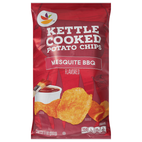 Save on Stop & Shop Kettle Cooked Mesquite BBQ Flavored Potato Chips