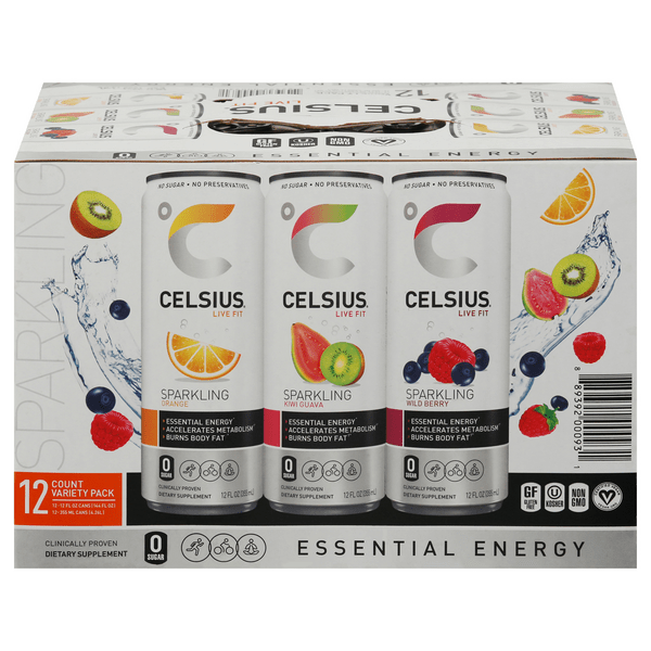 Celsius Energy Drink Variety Pack