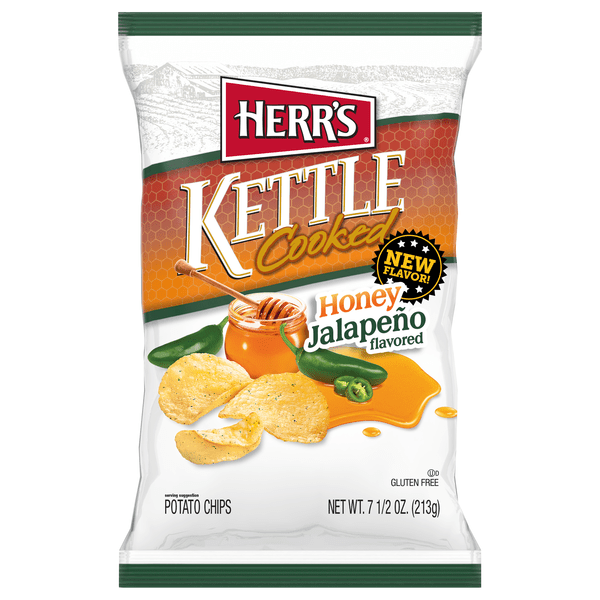 Save on Herr's Kettle Cooked Potato Chips Honey Jalapeno Order Online