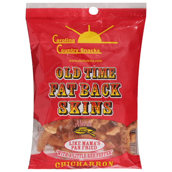 Save on Carolina Country Snacks Old Time Fat Back Skins Chicharron w