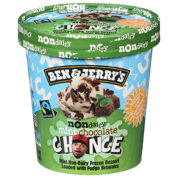 Save on Ben & Jerry's NonDairy Frozen Dessert Mint Chocolate Chance