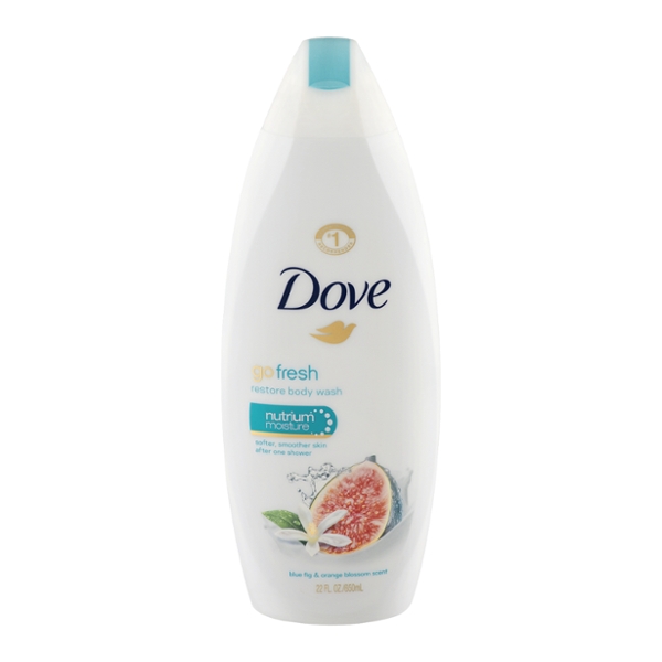 Save on Dove Body Wash Go Fresh Restore Blue Fig & Orange Blossom Scent