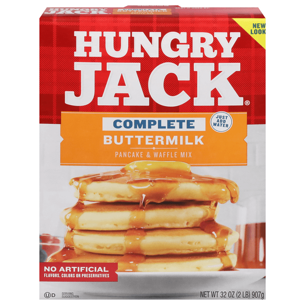 Save on Hungry Jack Complete Pancake & Waffle Mix Buttermilk Order