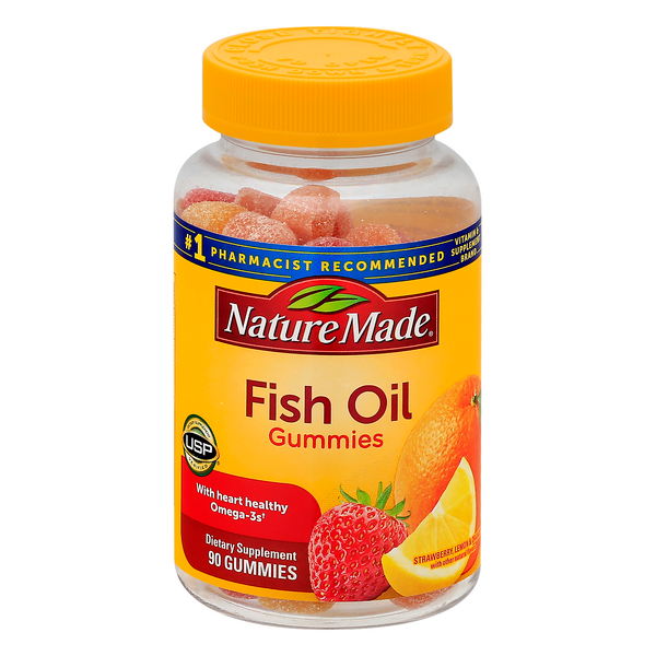 Save on Nature Made Fish Oil Gummies Dietary Supplement Strawberry