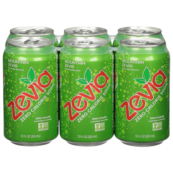 Save on Zevia Zero Calorie Mountain Zevia Soda 6 pk Order Online
