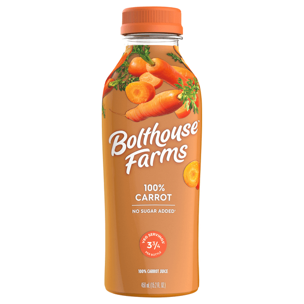 Save on Bolthouse Farms 100 Carrot Juice No Sugar Added Order Online