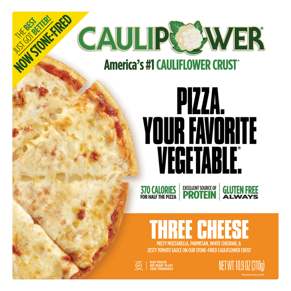 Save on Caulipower Cauliflower Crust Pizza Three Cheese Gluten Free