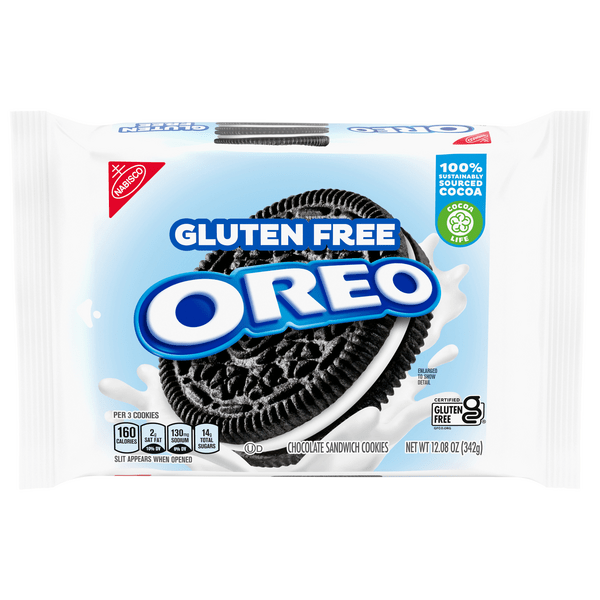 Save on OREO Chocolate Sandwich Cookies Gluten Free Order Online