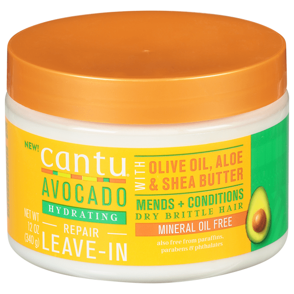 Save on Cantu Avocado Hydrating Repair LeaveIn Cream Olive Oil Aloe & Shea Butter Order Online