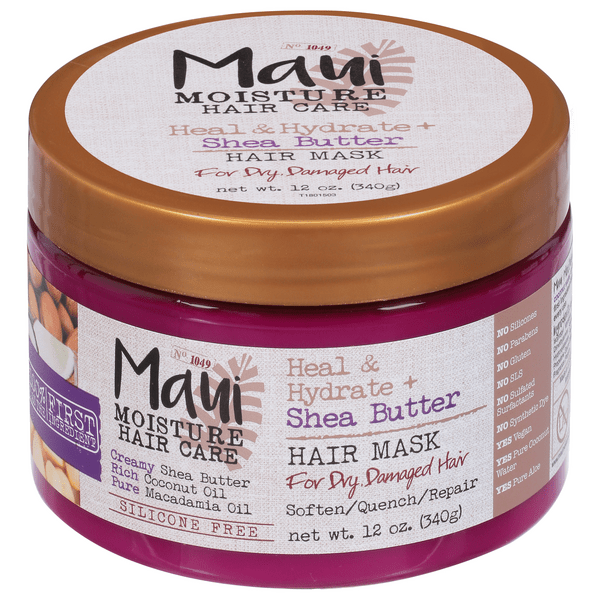 Save on Maui Moisture Heal & Hydrate + Shea Butter Hair Mask Silicone