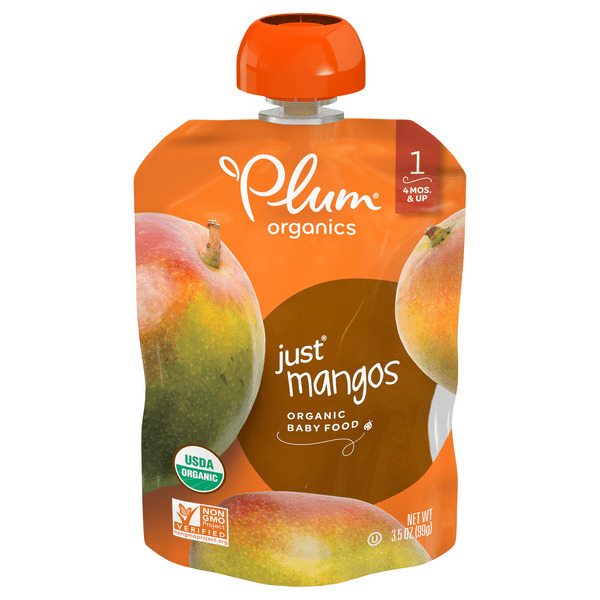Save on Plum Organics Stage 1 Baby Food Just Mangos Order Online