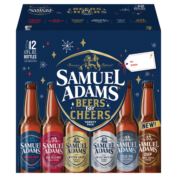 Save on Samuel Adams Beers for Cheers Variety Pack 12 pk Order Online