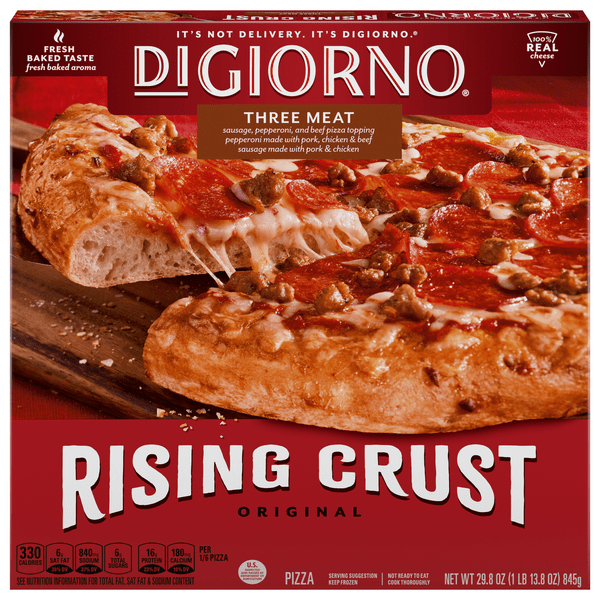 Save on DiGiorno Rising Crust Pizza Three Meat Original Order Online Delivery Giant
