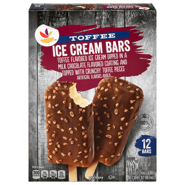 Save on Giant Ice Cream Bars Toffee 12 ct Order Online Delivery Giant