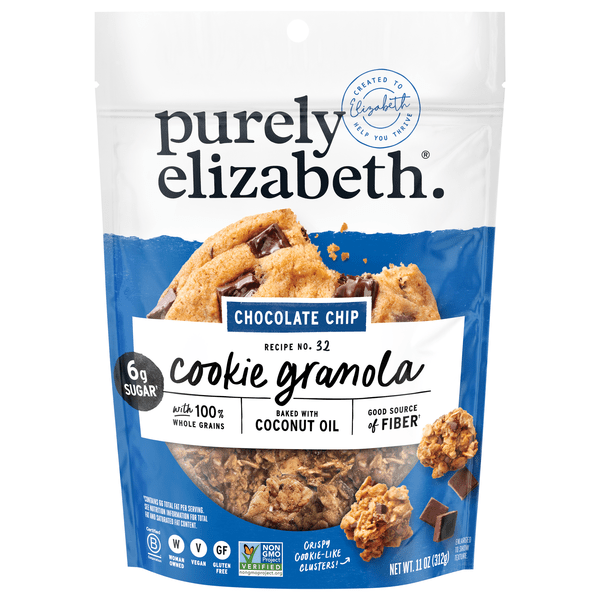 Save on Purely Elizabeth Chocolate Chip Cookie Granola Order Online