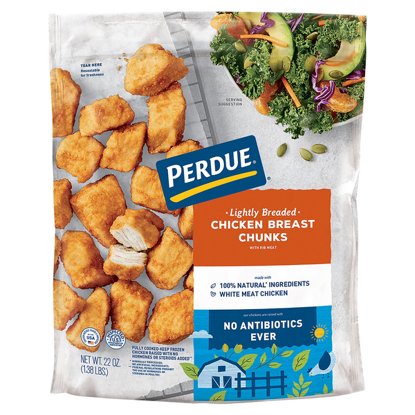Save on Perdue Lightly Breaded Chicken Breast Chunks Order Online