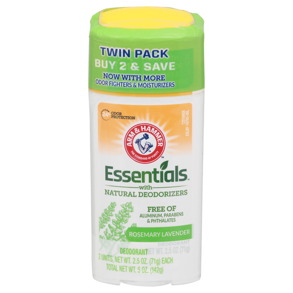Save on Arm & Hammer Essentials Deodorant Fresh Solid 2 ct Order