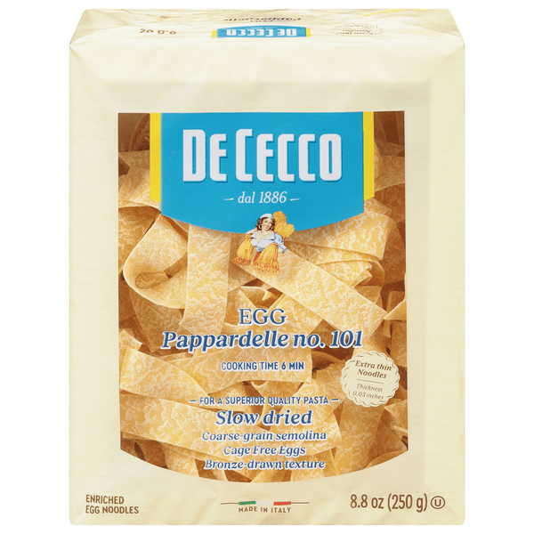 Save on De Cecco Egg Pappardelle Pasta No. 101 Order Online Delivery Stop & Shop