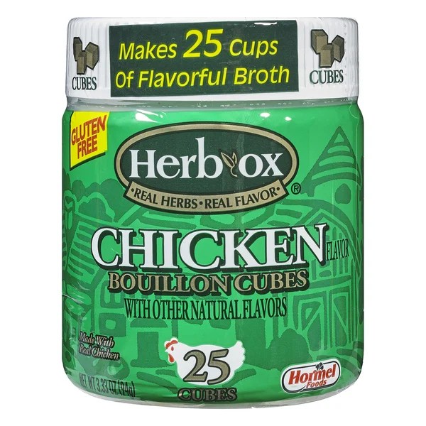 Save on HerbOx Gluten Free Chicken Flavor Bouillon Cubes 25 ct Order