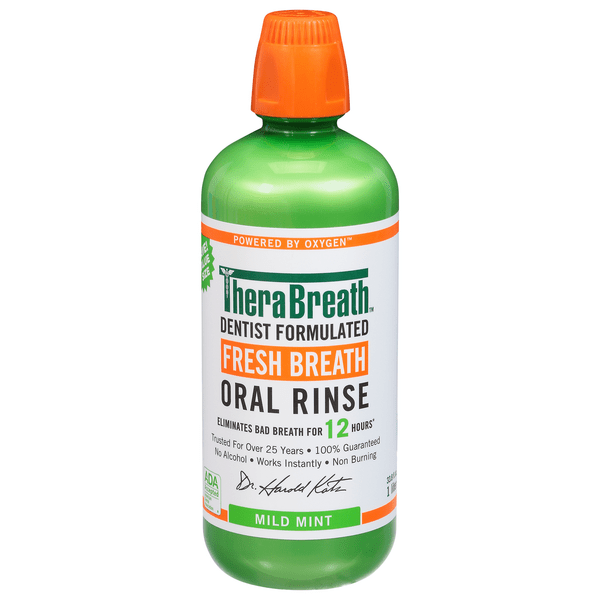 Save on TheraBreath Fresh Breath Oral Rinse Mild Mint Order Online