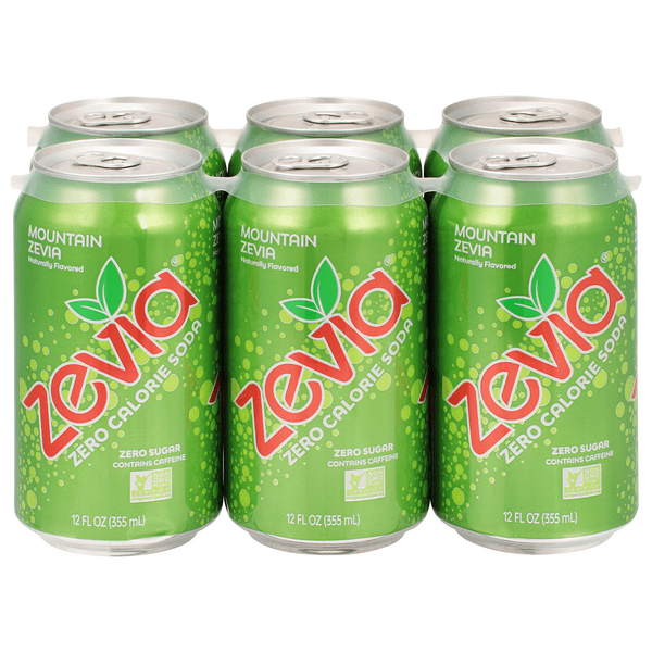 Save on Zevia Zero Calorie Mountain Zevia Soda 6 pk Order Online