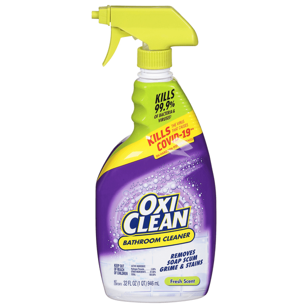 Save on OxiClean Fresh Scent Bathroom Cleaner Trigger Spray Order