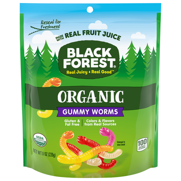 Save on Black Forest Gummy Worms Candy Gluten Free Organic Order Online Delivery MARTIN'S