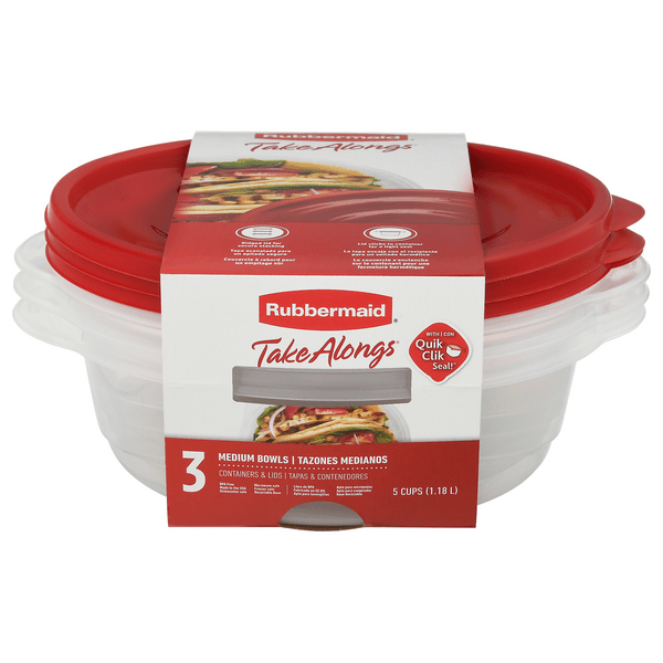 Save on Rubbermaid Take Alongs Containers + Lids 5 cup Order Online