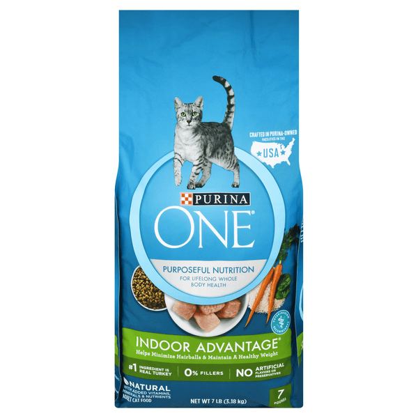 Save on Purina ONE Indoor Advantage Adult Dry Cat Food