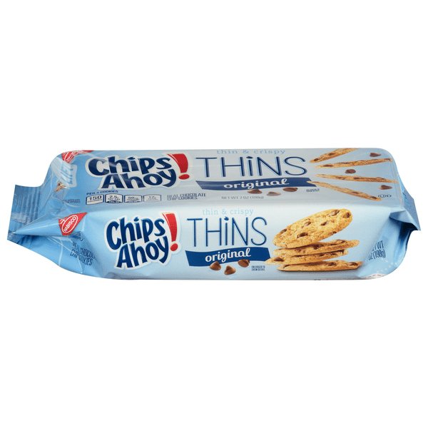 Save on Nabisco Chips Ahoy! Thins Chocolate Chip Cookies Original Order