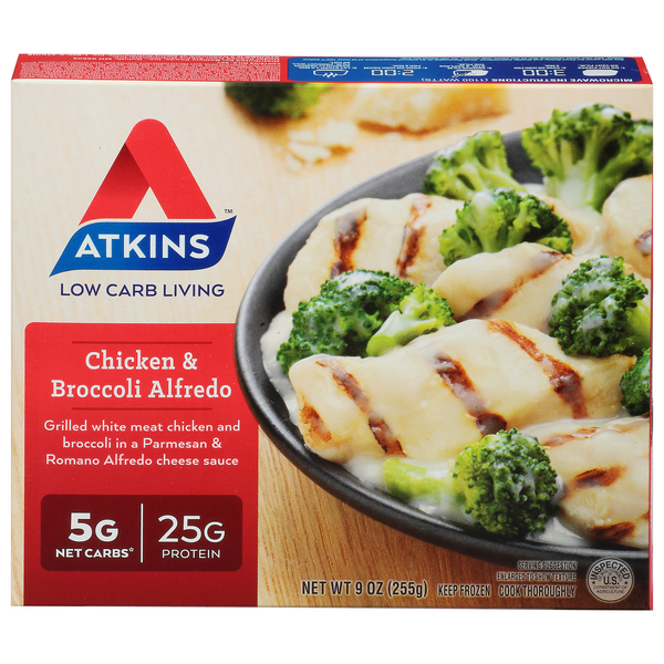 Save on Atkins Chicken & Broccoli Alfredo High Protein Low Carb Order