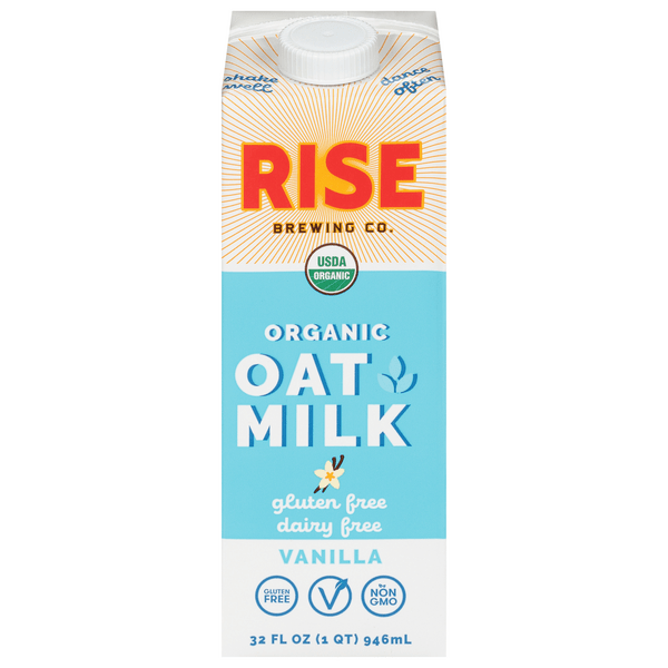 Save on Rise Brewing Co. Oat Milk Vanilla Dairy Free Organic Order