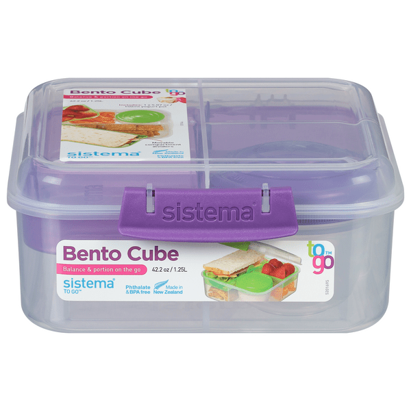 Save on Sistema To Go Bento Cube Purple Order Online Delivery Food Lion