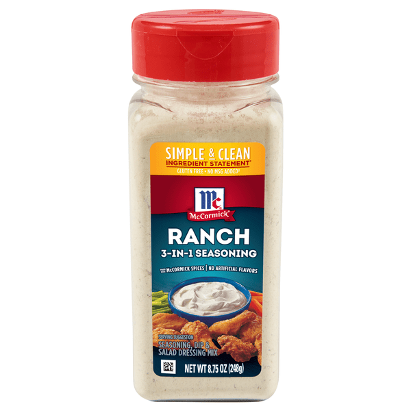 Save on McCormick Ranch 3in1 Seasoning Gluten Free Order Online