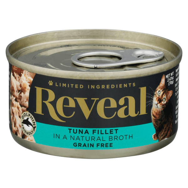 Save on Reveal Wet Cat Food Tuna Fillet in Broth Grain Free Order