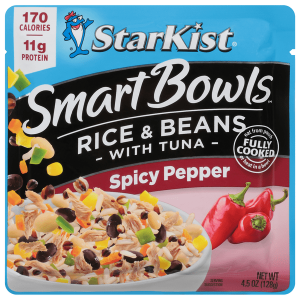 Save on StarKist Smart Bowls Rice & Beans with Tuna Spicy Pepper Fully