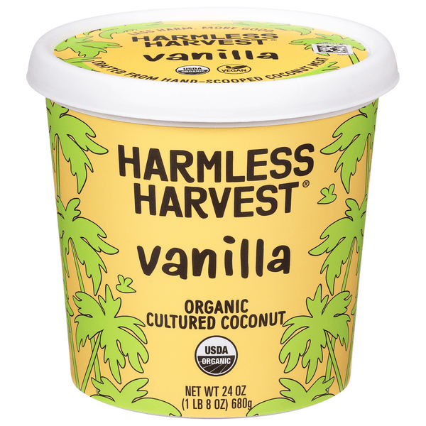 Save on Harmless Harvest Organic Vanilla Cultured Coconut Yogurt Order