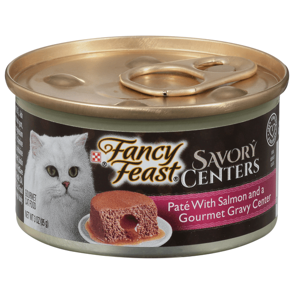 Save on Fancy Feast Savory Centers Adult Wet Cat Food Pate with Salmon