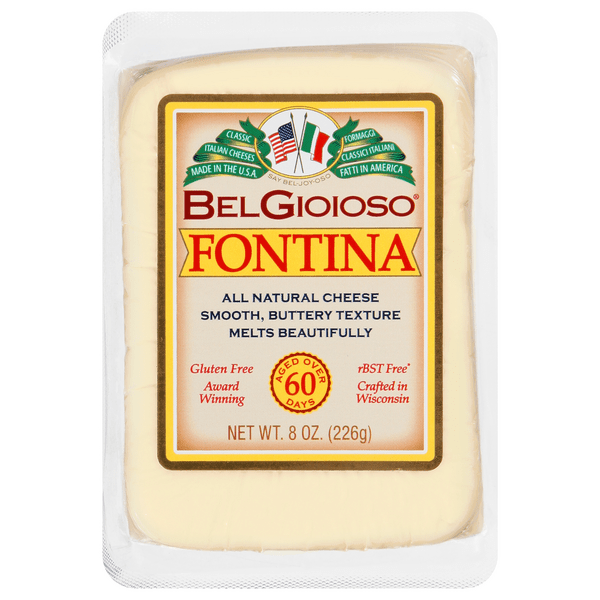 Save on BelGioioso Fontina Cheese Chunk Order Online Delivery GIANT