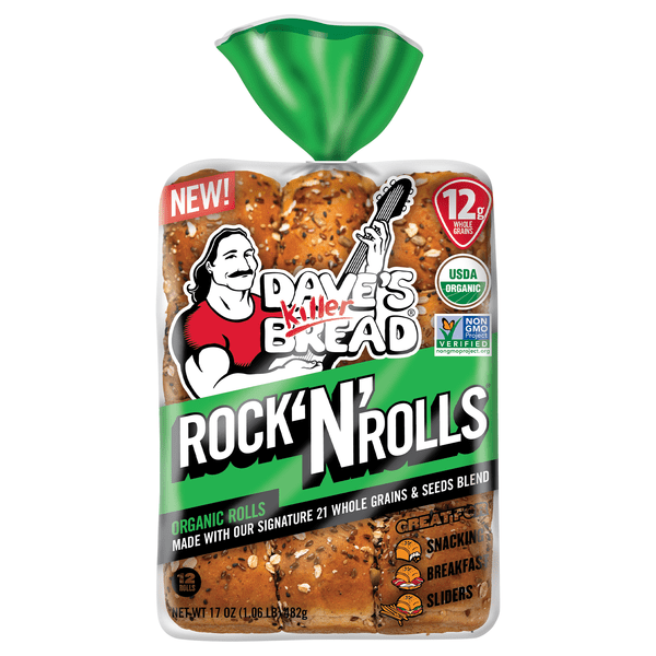 Save on Dave's Killer Bread Organic Rock'N'Rolls Order Online Delivery