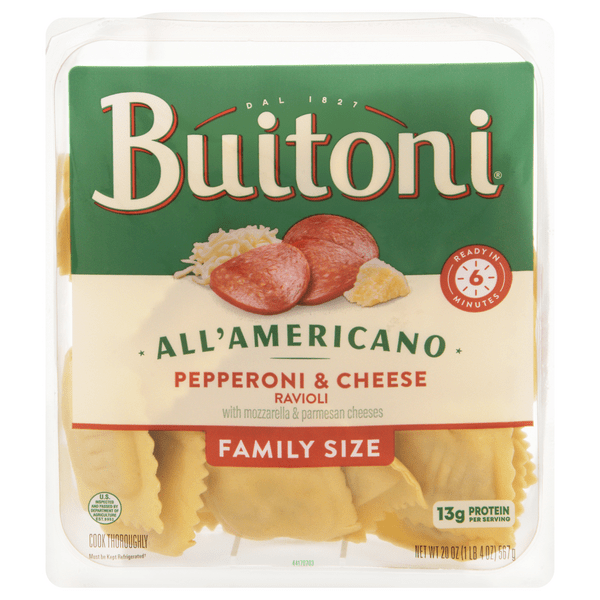 Save on Buitoni Ravioli Pasta Pepperoni & Cheese Fresh Order Online Delivery Giant